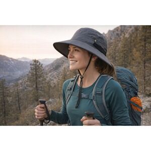 Sunday Afternoons Adventure Hat Gray UPF 50+ Sun Protection